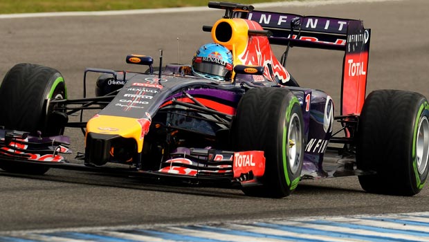 Sebastian Vettel Red Bull driver