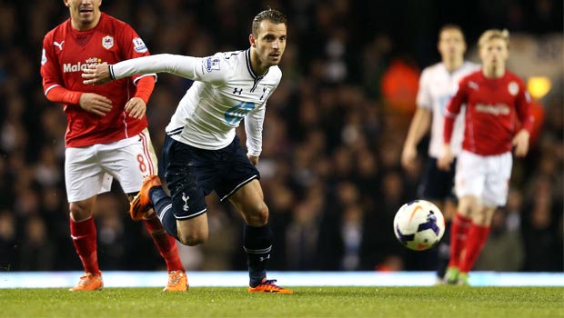 Tottenham Hotspur striker Roberto Soldado