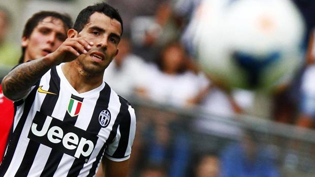 Carlos Tevez Juventus Striker