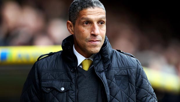 Chris Hughton Norwich City Manager