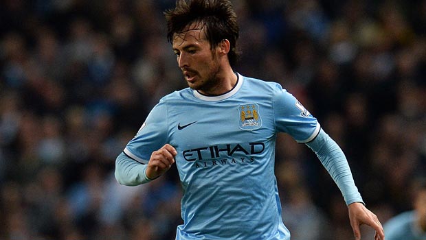 David Silva Manchester City ankle injury