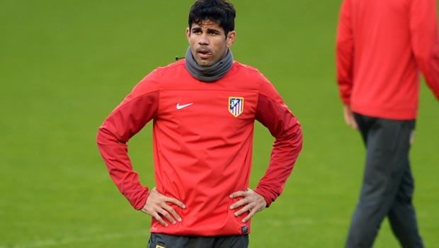 Diego Costa Atletico Madrid v Chelsea