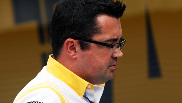 Eric Boullier McLaren racing director