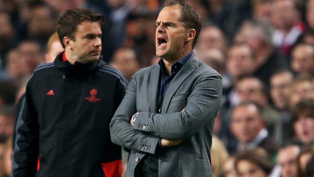 Frank de Boer Ajax manager on Tottenham switch