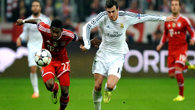 Gareth Bale Real Madrid v bayern Munich