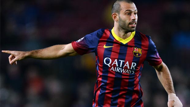 Javier Mascherano Barcelona Defender