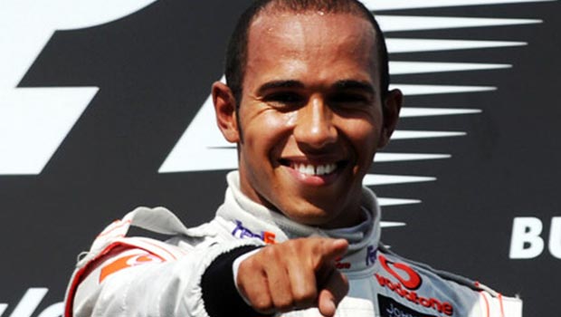 Lewis Hamilton of Mercedes