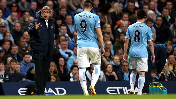 Manuel Pellegrini Manchester City manager