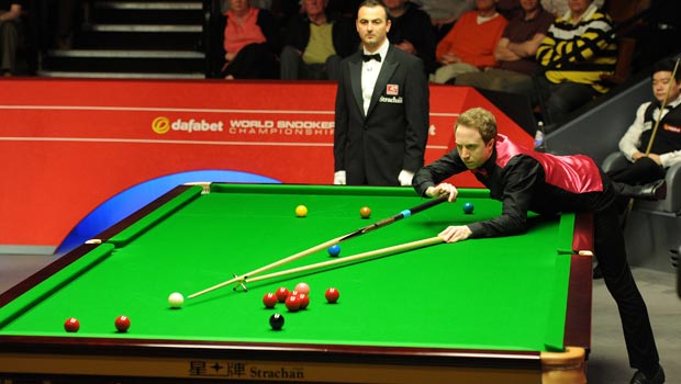 Michael Wasley and Ding Junhui Dafabet World Snooker Championships