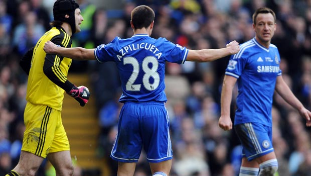  Petr Cech and John Terry Chelsea v atletico madrid