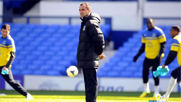 Roberto Martinez Everton boss football premier league