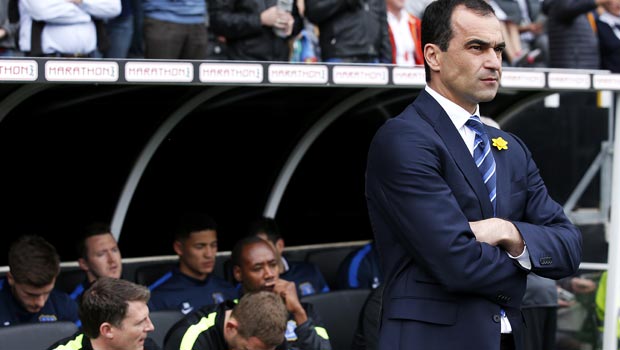 Roberto Martinez Everton boss Champions League