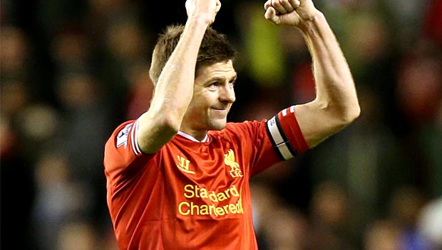 Steven Gerrard Liverpool footballer