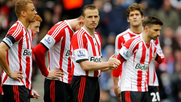 lee cattermole Sunderland team-mates