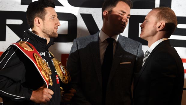 Carl Froch and George Groves Boxing
