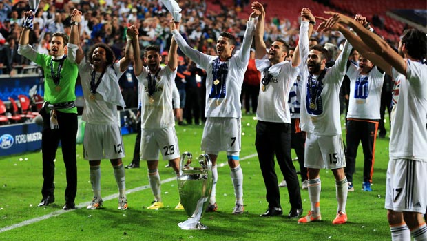 Cristiano Ronaldo Real Madrid wins Champions League