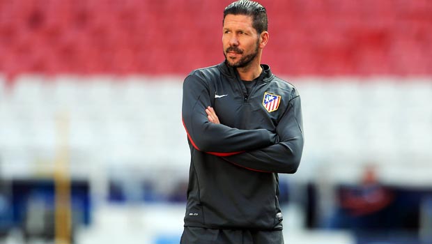 Diego Simeone Atletico Madrid coach Champions league