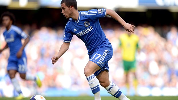 Eden Hazard Chelsea winger 