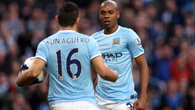 Fernandinho Manchester City footballer