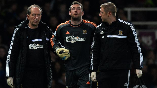 Goalkeeper Allan McGregor Hull City