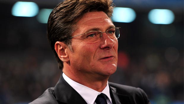 Inter Milan boss Walter Mazzarri 