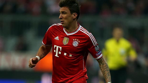 Mario Mandzukic striker bayern munich