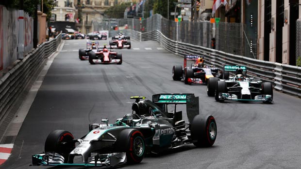 Nico Rosberg Mercedes 2014 Monaco Grand Prix