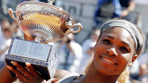  Serena Williams winning the Rome Masters