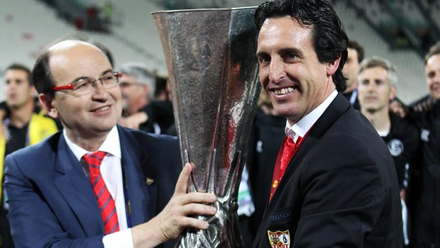 Unai Emery Sevilla manager Europa League