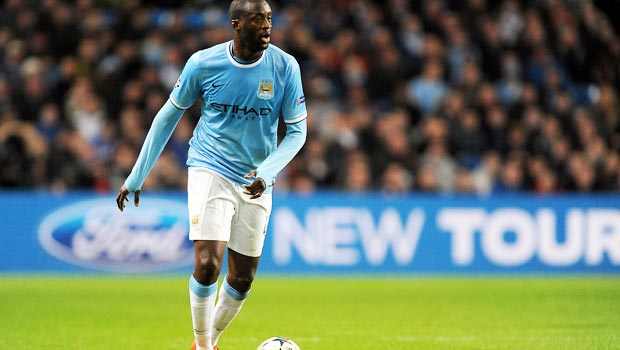 Yaya Toure Manchester City boosts title charge