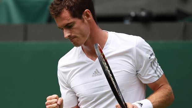 Andy Murray v David Goffin 2014 Wimbledon Championships