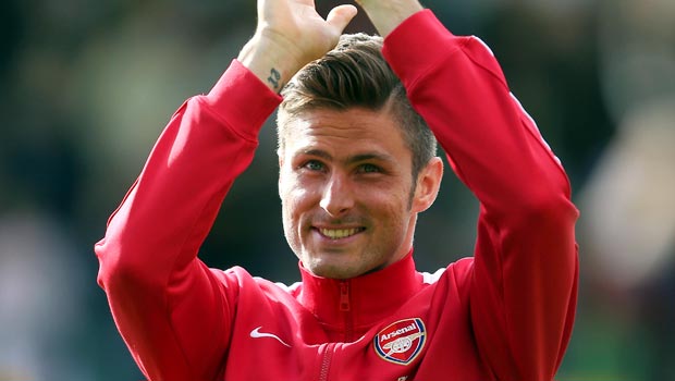 Arsenal striker Olivier Giroud