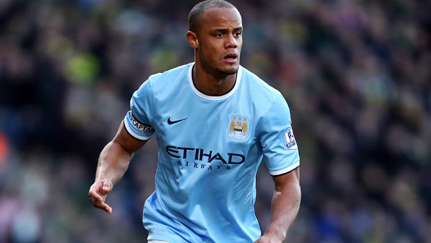 Manchester Citys Vincent Kompany