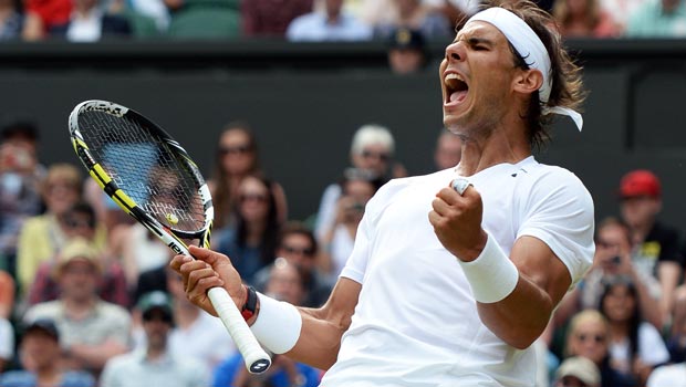 Rafael Nadal v Lukas Rosol Wimbledon Championships 