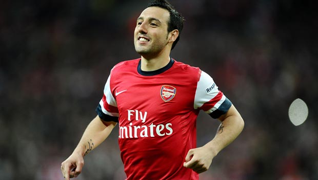 Santi Cazorla Arsenal midfielder