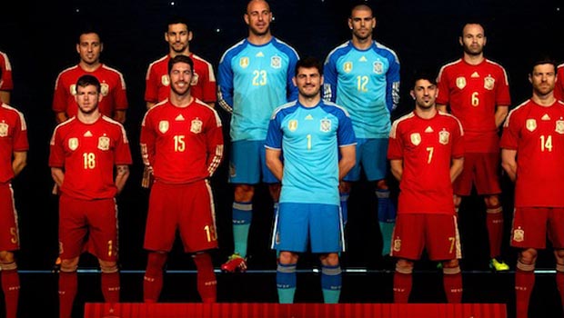 Spain World Cup 2014 Squad