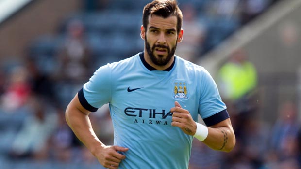 Alvaro Negredo Manchester City striker