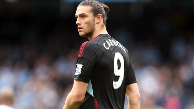 Andy Carroll West Ham striker