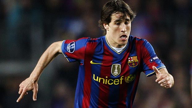 Bojan Krkic Barcelona striker