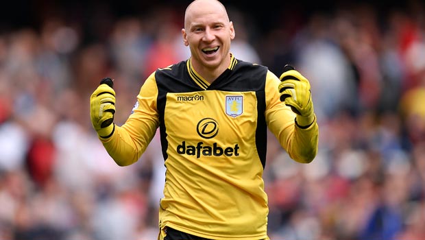 Brad Guzan Aston Villa goalkeeper