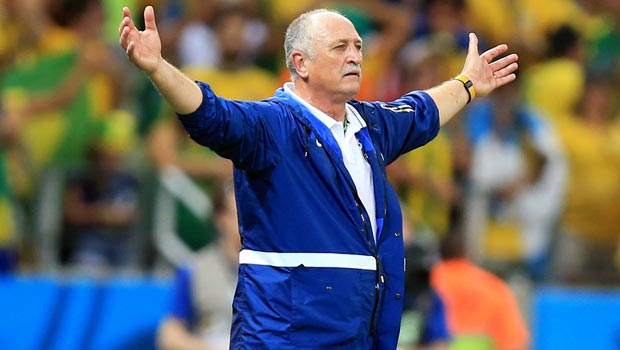 Brazil manager Luiz Felipe Scolari