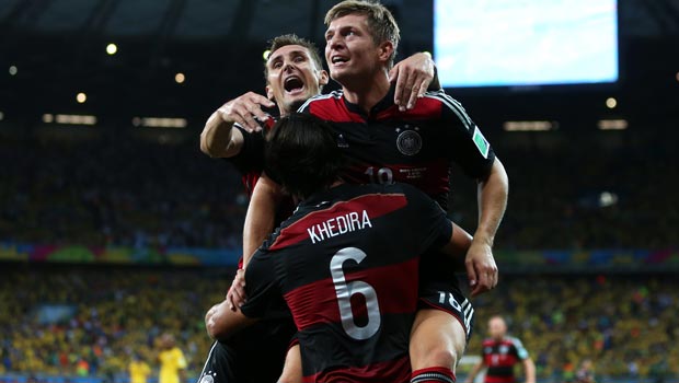 Brazil v Germany Semi Final World Cup 2014