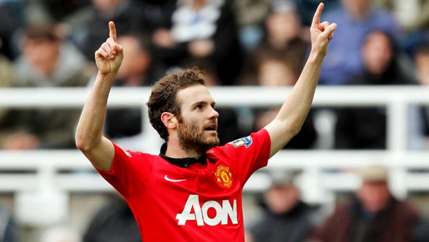 Juan Mata Manchester United midfielder