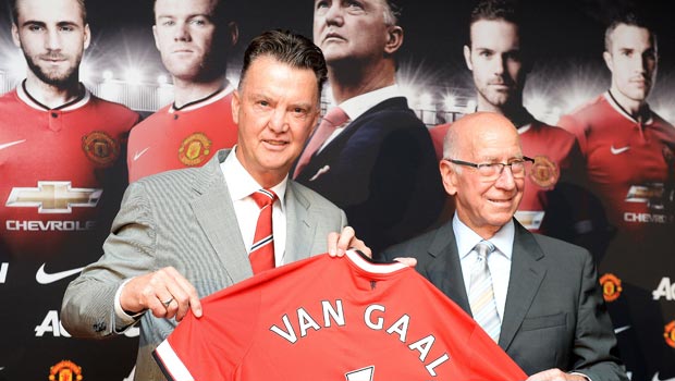 New Manchester United manager Louis van Gaal