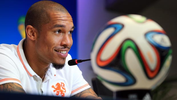 Nigel De Jong Holland midfielder