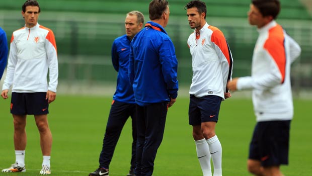 Robin van Persie Netherlands captain