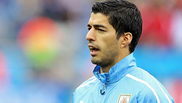 Uruguay striker Luis Suarez world cup