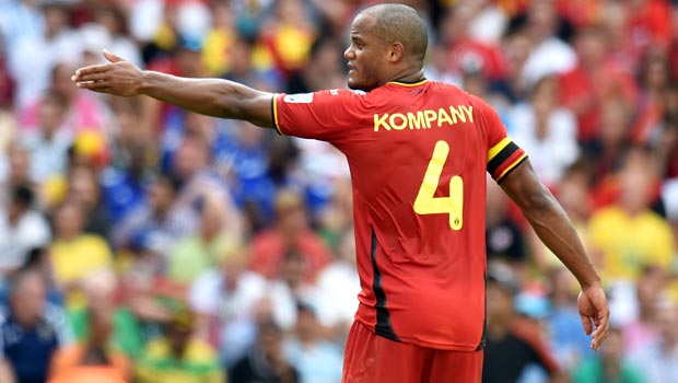 Vincent Kompany Belgium World Cup