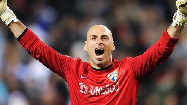 Willy Caballero Malaga Goalkeeper