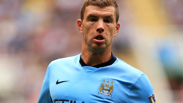 Edin Dzeko Man City